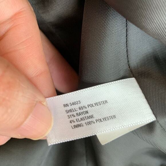 Gap black 2 buttoned long sleeves blazer size 4 - Picture 4 of 9